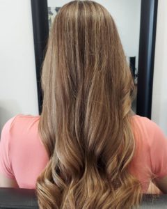 brunette balayage colour me beautiful hair salon albuquerque