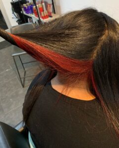 peekaboo vivid hair colour albuquerque