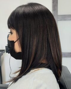 babylights on dark hair color colour me beautiful hair salon albuquerque