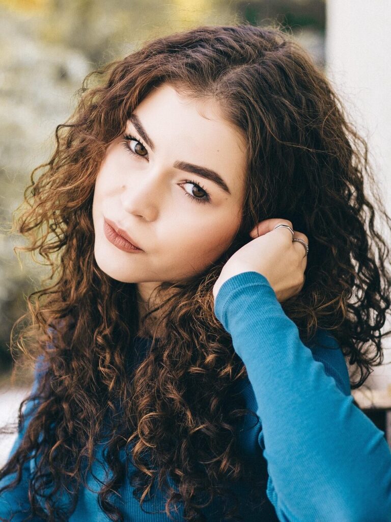 curly hair and perms