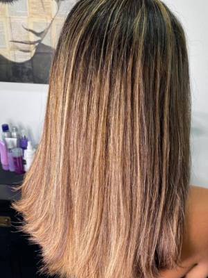 brunette-hair-with-highlights-albuquerque